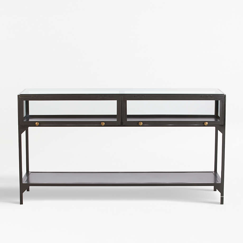 Ventana Display Console Table Reviews Crate And Barrel - Display Sofa Table Ventana Display Console Table Reviews Crate And Barrel - Display Sofa Table