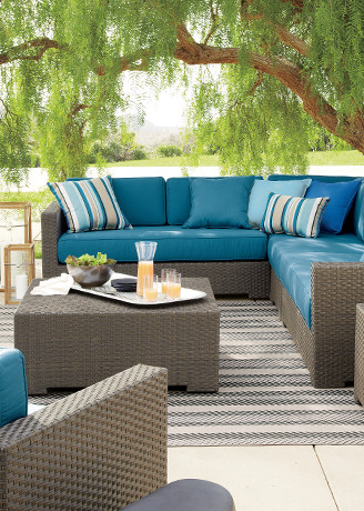 Lounge Patio Furniture: Ventura | Crate and Barrel