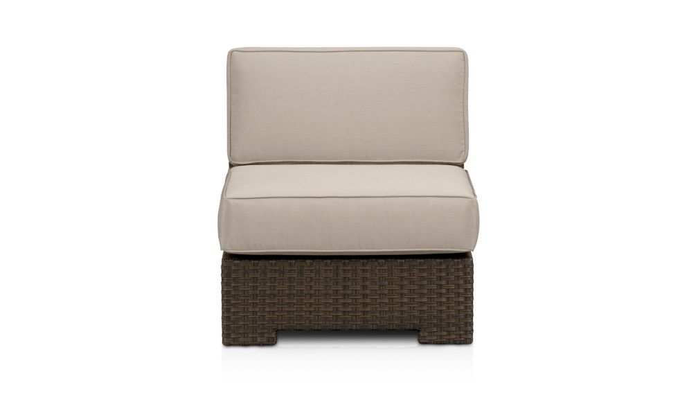 Ventura Stone White Outdoor Chair Cushion in Furniture Cushions