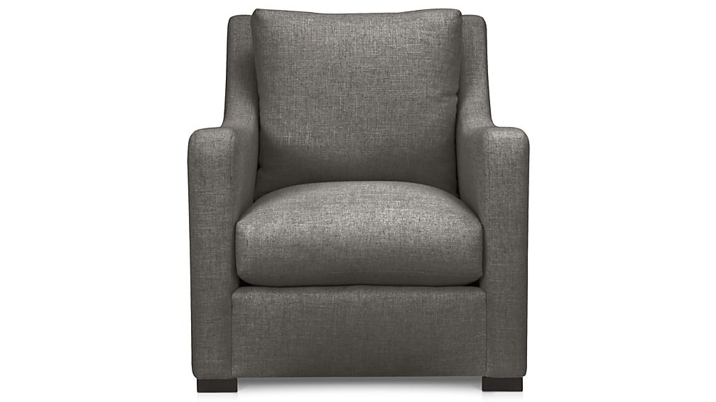 Verano Grey Accent Chair Crate and Barrel