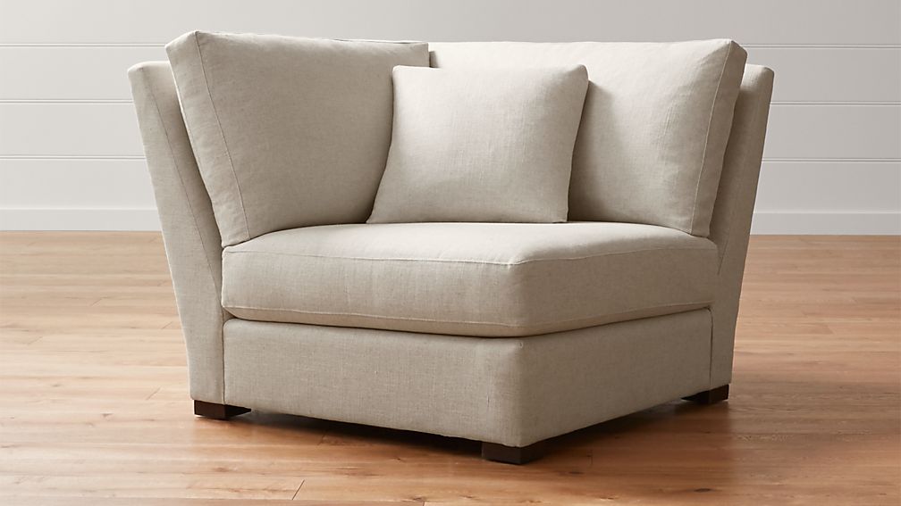 Verano Corner Chair Crate and Barrel