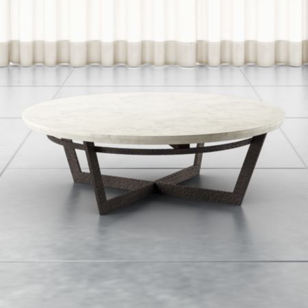 White Marble Coffee Table