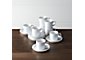 Set of 8 Verge 4 oz. Espresso Cups and Saucers