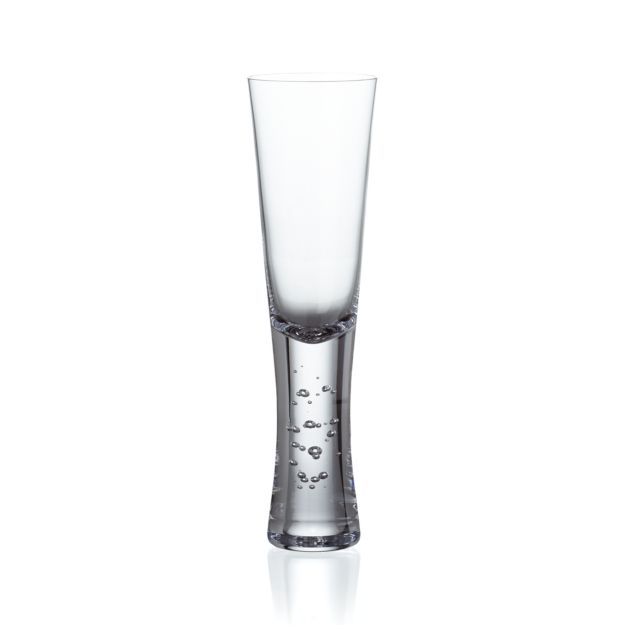 Verve Champagne Glass + Reviews Crate and Barrel