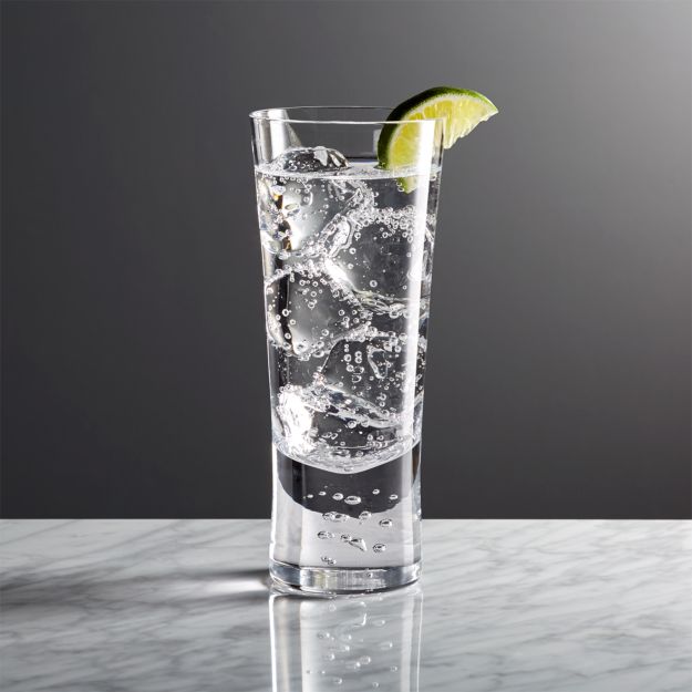 Verve Highball Glass + Reviews Crate and Barrel