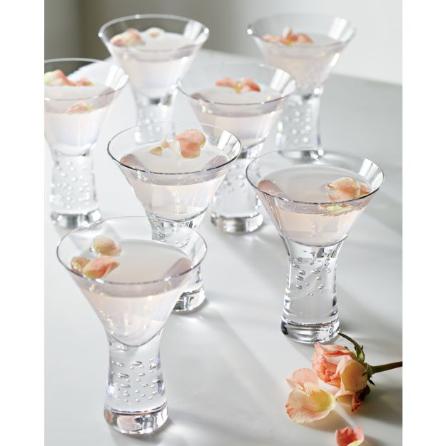 Verve Martini Glass Crate and Barrel