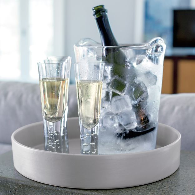 Verve Champagne Glass Crate and Barrel
