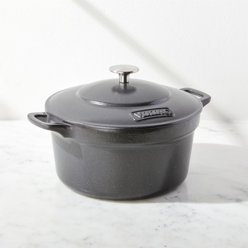 Viking 5Qt. Cast Iron Dutch Oven Crate and Barrel