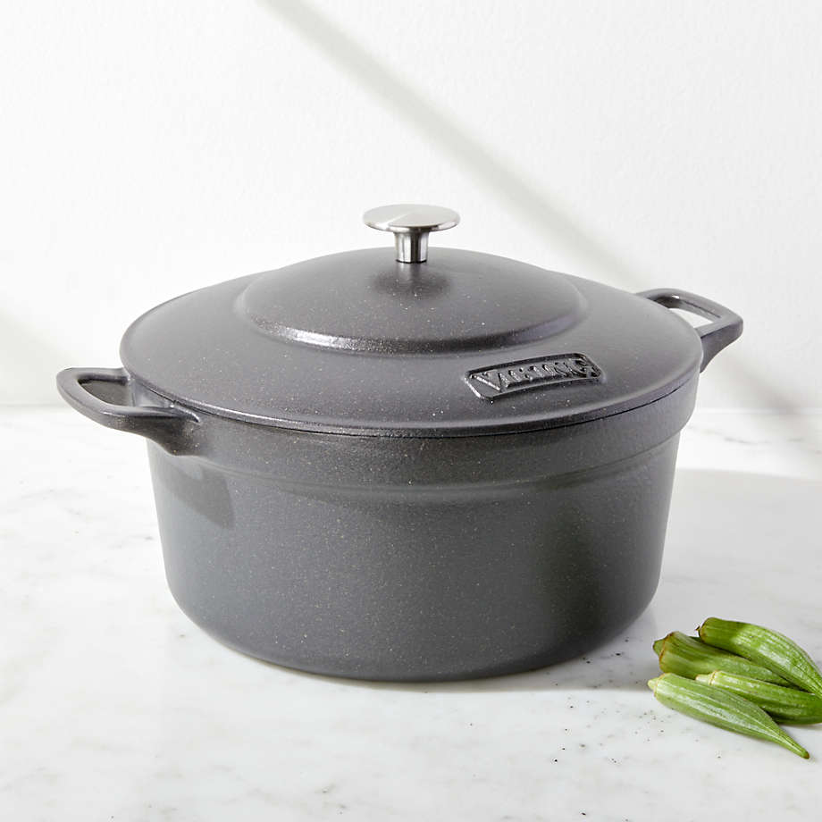 Viking 7Qt. Cast Iron Dutch Oven + Reviews Crate and Barrel