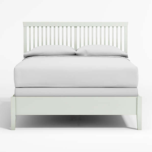 white single bed frames
