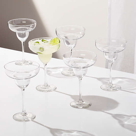 Margarita Glasses for Large and Small Drinks Crate and Barrel