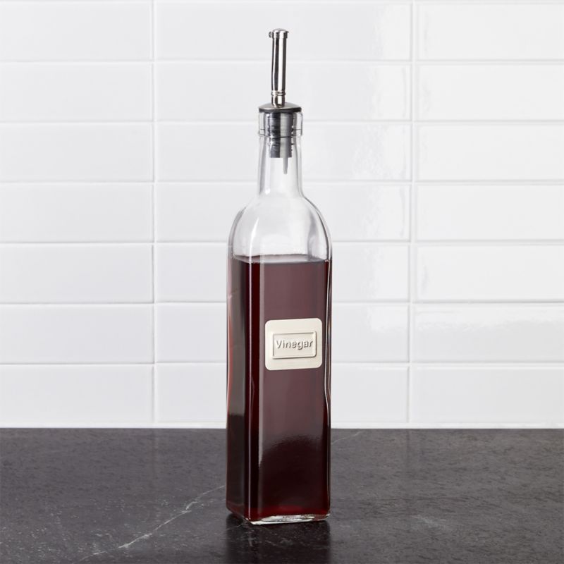 Vinegar Bottle + Reviews Crate and Barrel