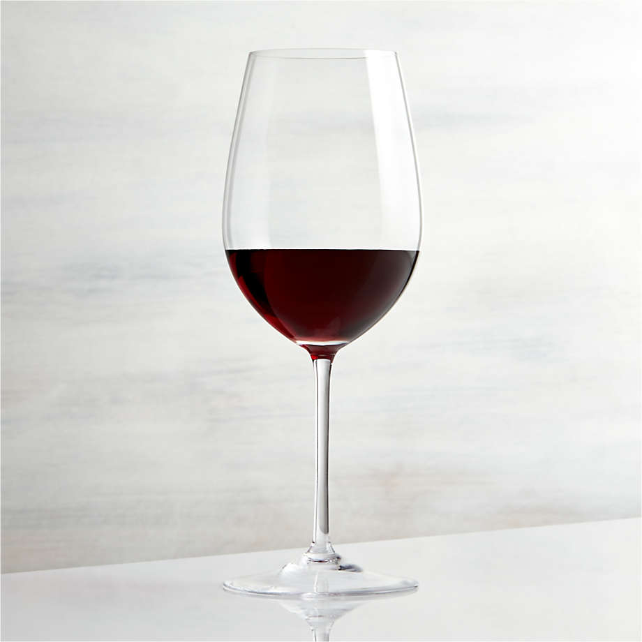 Vineyard 22 oz. Bordeaux Wine Glass + Reviews Crate and Barrel