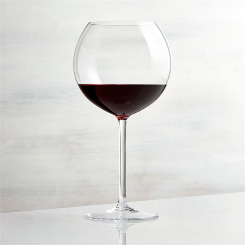 Vineyard 26 oz. Burgundy Wine Glass + Reviews | Crate and Barrel