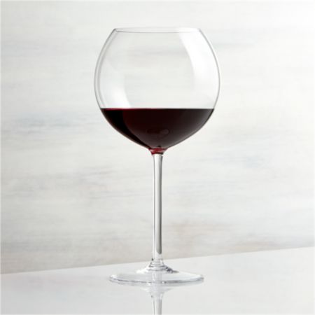 Vineyard 26 Oz Burgundy Wine Glass Reviews Crate And Barrel