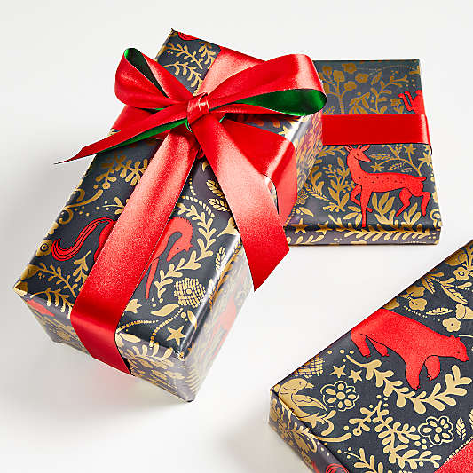 Christmas Wrapping Paper Gift Wrap 2020 Crate and Barrel