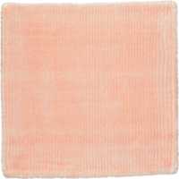 Viscose Double Striped Light Pink Kids 12"x18" Rug Swatch