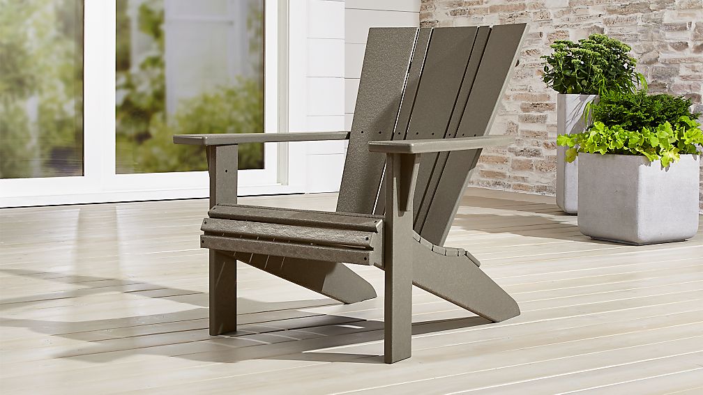 Vista II Adirondack Chair + Reviews Crate and Barrel