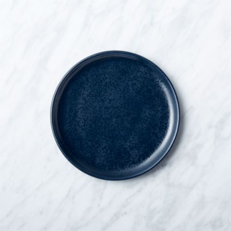 Visto Navy Stoneware Appetizer Plate