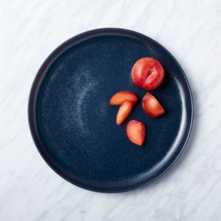 Visto Navy Stoneware Dinner Plate