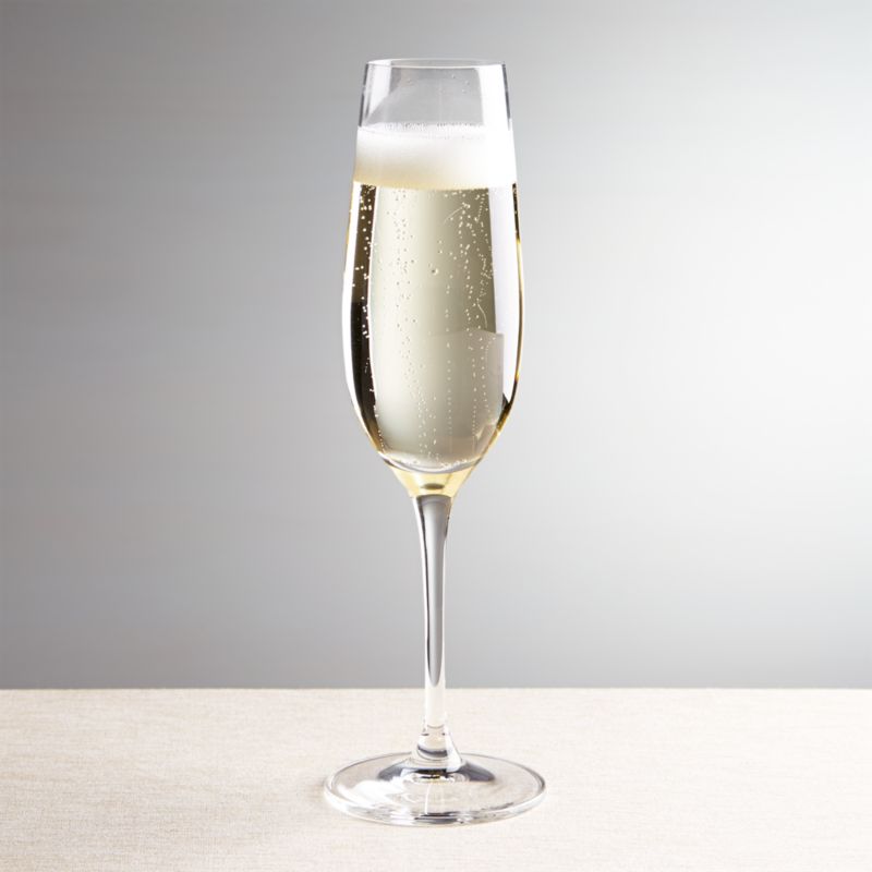 Viv Champagne Glass + Reviews Crate and Barrel.