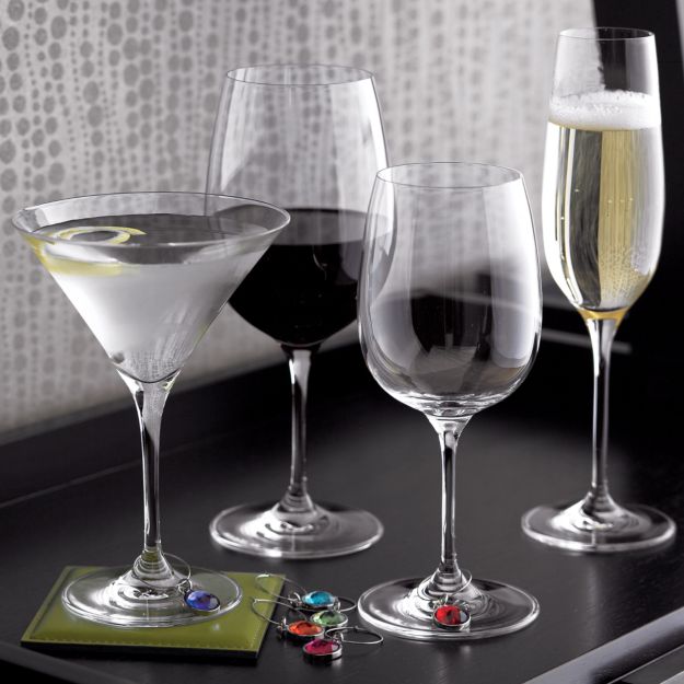 Viv White Wine Glasses, Set of 8 Crate and Barrel