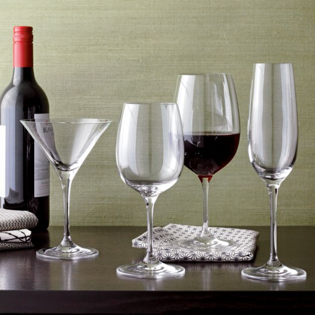 Viv Red Wine Glasses, Set of 8 + Reviews Crate and Barrel