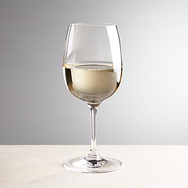 Viv 13 oz. White Wine Glass | Crate and Barrel