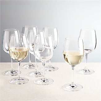 Viv White Wine Glasses, Set of 8