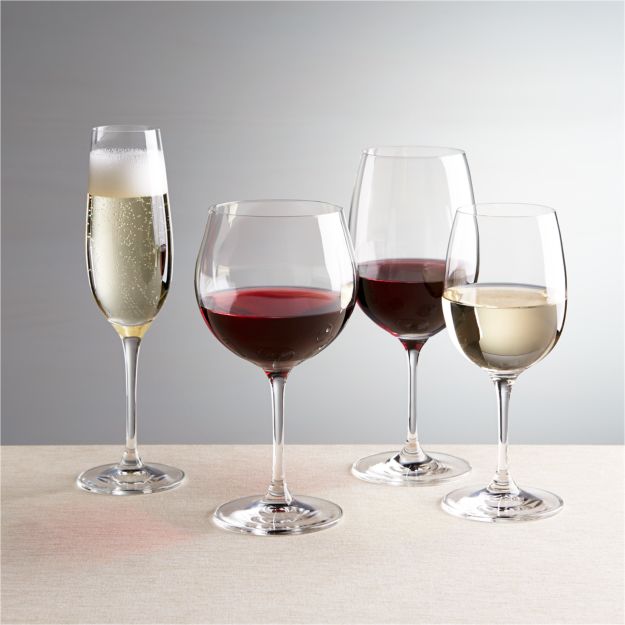 Viv Quality Wine Glasses Crate and Barrel