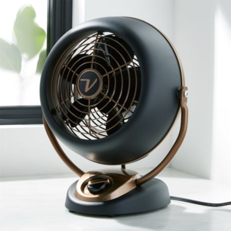 Vornado Gunmetal Vfan Alchemy Fan Crate And Barrel