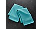 Waffle-Terry Aqua Dish Towels, Set of 2
