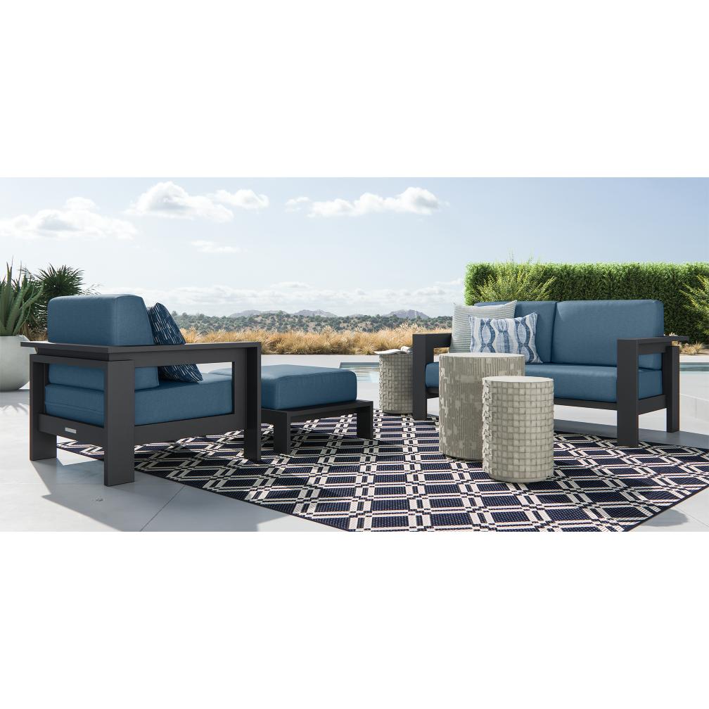 Save Money On Outdoor Furniture Sets Crate And Barrel Walker Metal Lounge Collection