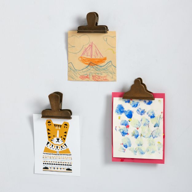 Gallery Wall Clips, Set of 3 in Shelving & Hardware + Reviews Crate and Barrel