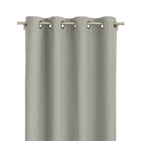 Wallace 52 X108 Grey Grommet Curtain Panel Reviews Crate And