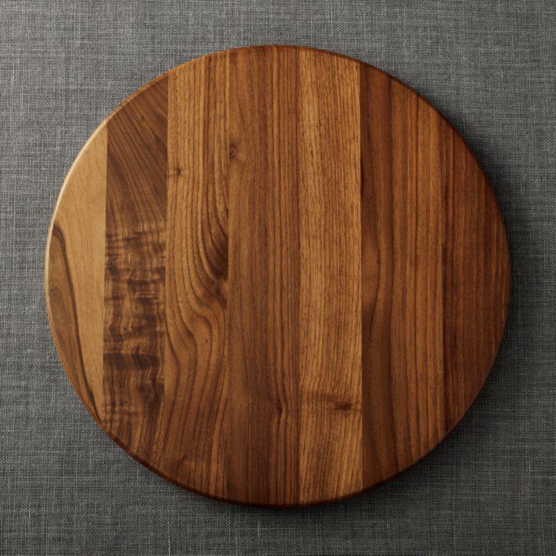 Walnut Lazy Susan 18