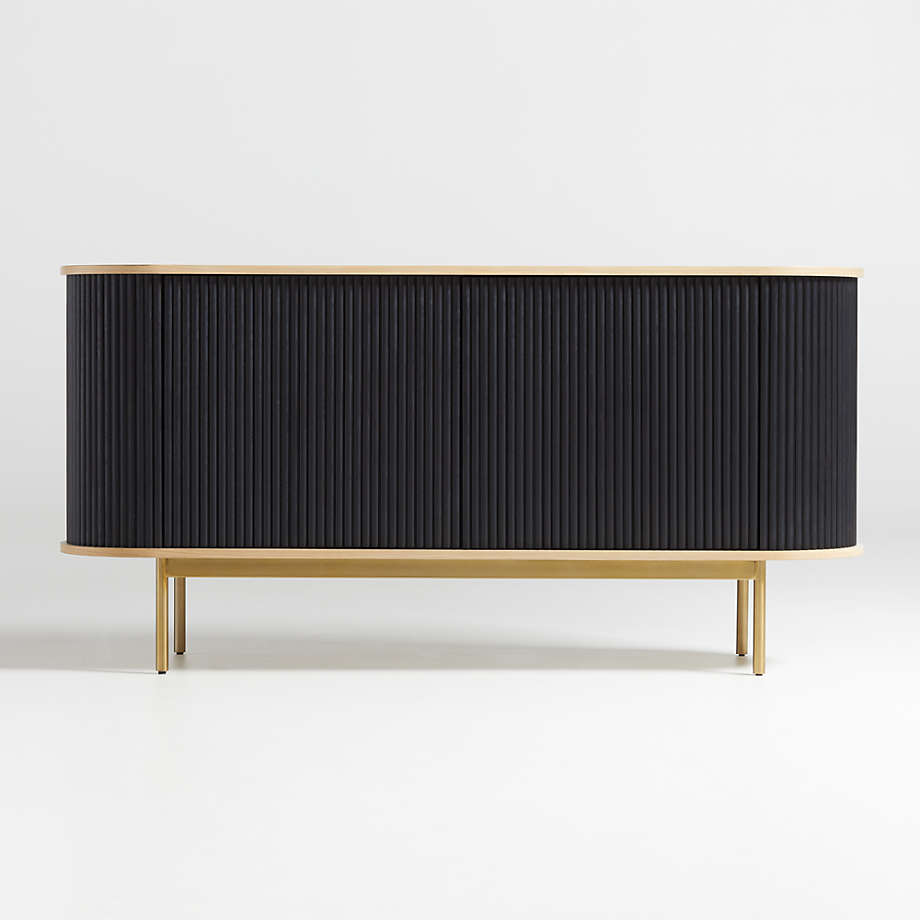 Walton Ribbed Sideboard + Reviews | Crate and Barrel Canada