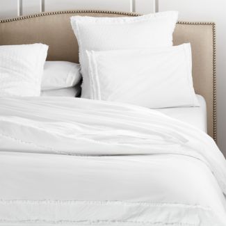 Washed Organic Cotton White Full Queen Duvet Cover Reviews