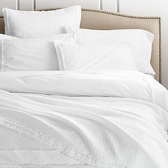 Washed Organic Cotton Duvet Covers and Pillow Shams