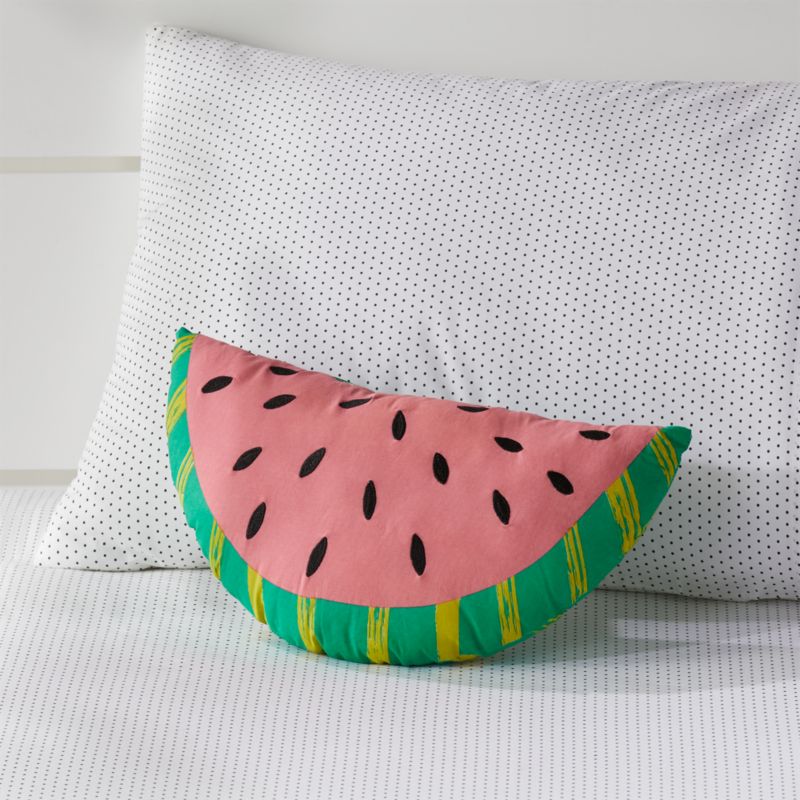 watermelon plush pillow