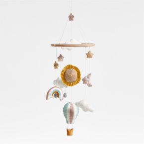 Image of Weather Patterns Baby Nursery Mobile