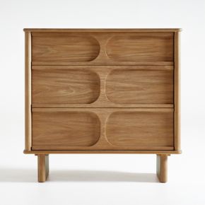 Image of Wes 36" 3-Drawer Wood Kids Dresser