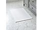 Westport White Bath Rug