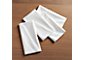 White Cloth Dinner Napkins, Set of 4