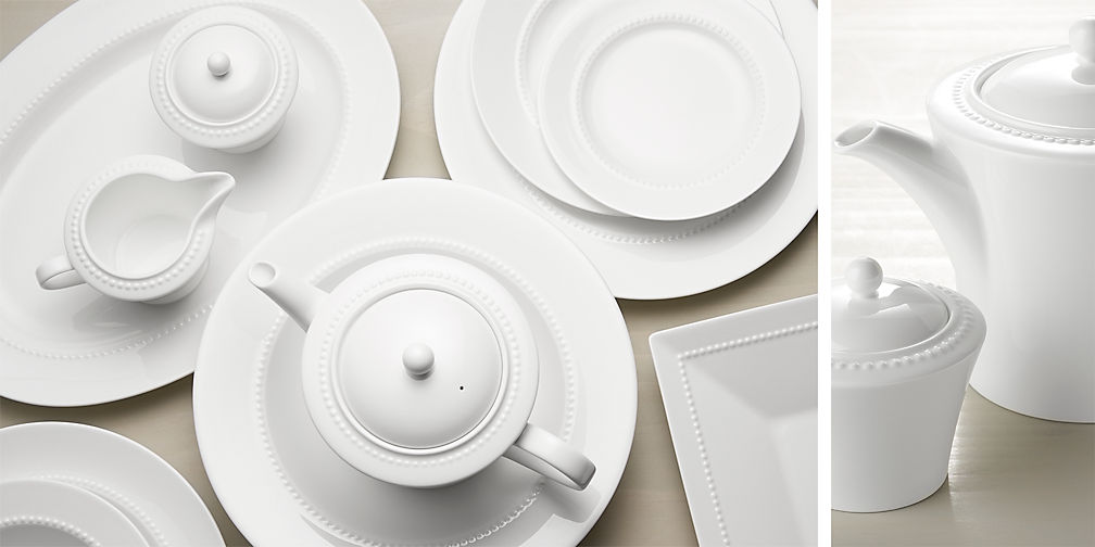 White Pearl Dinnerware