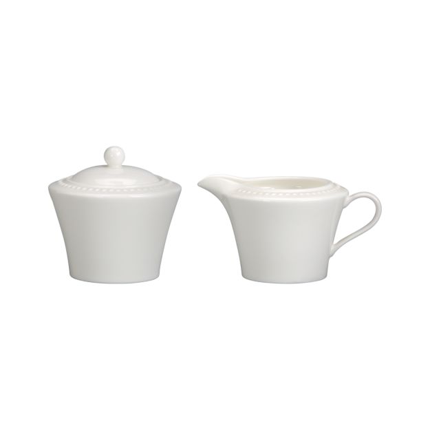 Ceramic Sugar and Creamer Set | Crate and Barrel