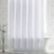 White Shower Curtain Liner with Magnets + Reviews | Crate and Barrel