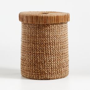 Image of Wonderful Wicker Natural Large Woven Kids Hamper