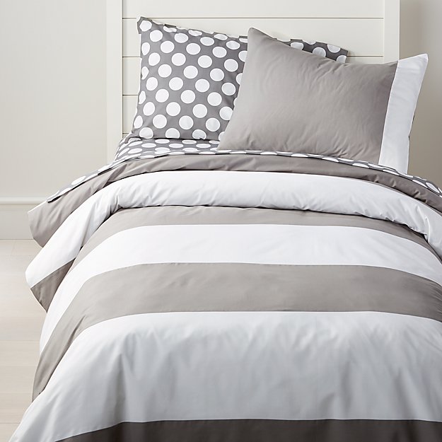 Grey And White Striped Full Queen Duvet Cover Reviews Crate Grey And White Striped Full Queen Duvet Cover Reviews Crate Barrel