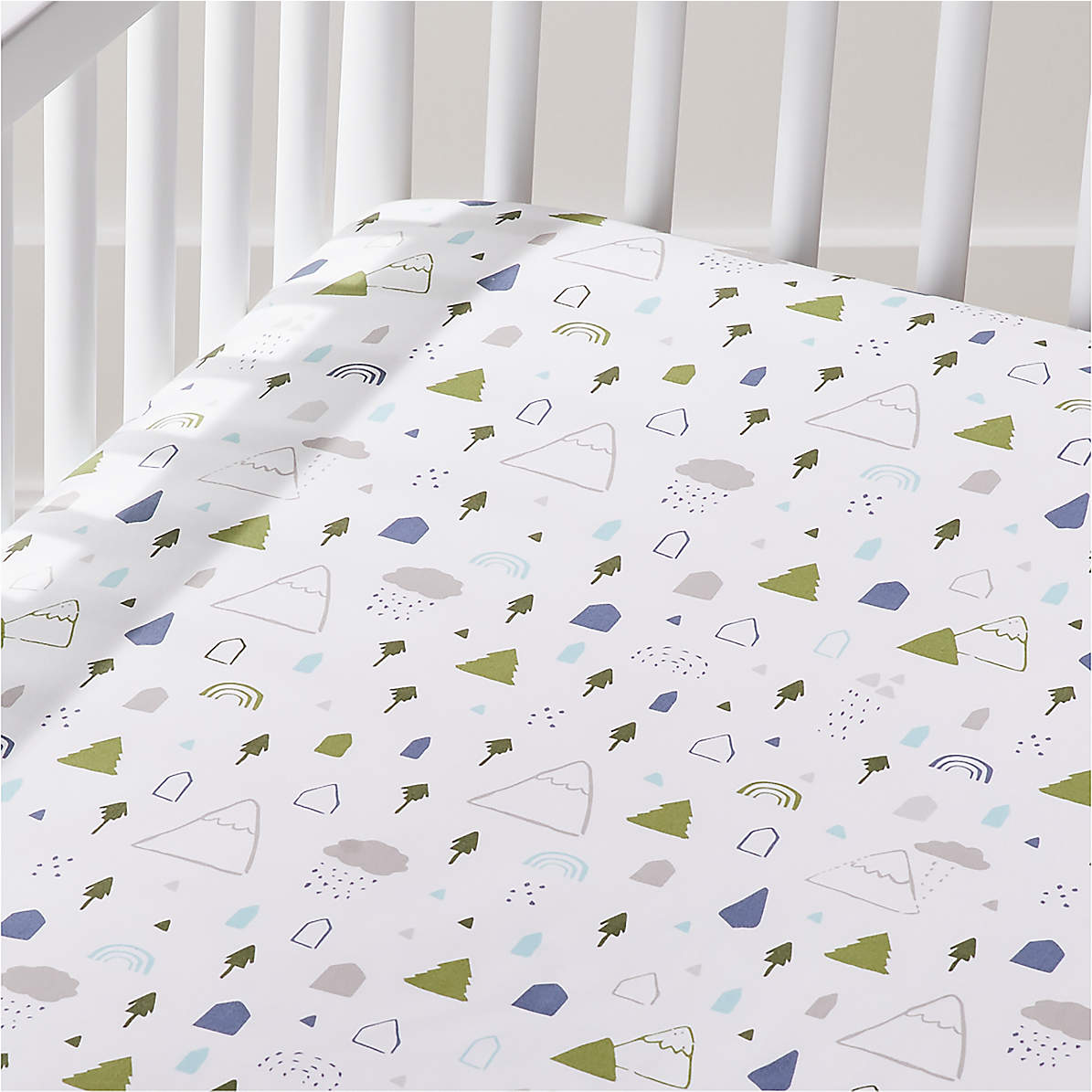 organic crib fitted sheet